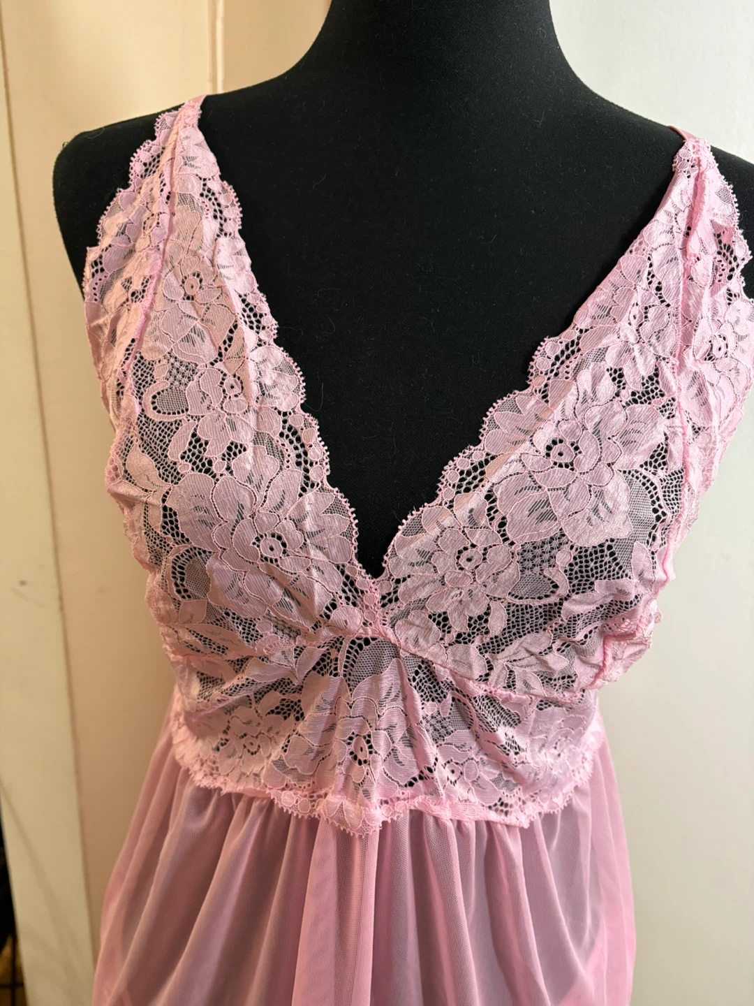 Pink Lace Lingerie Set XXL - photo 5