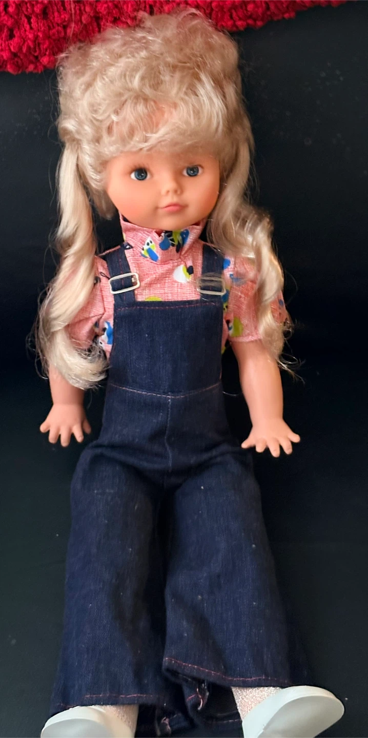 Blonde Doll in Overalls - photo 4