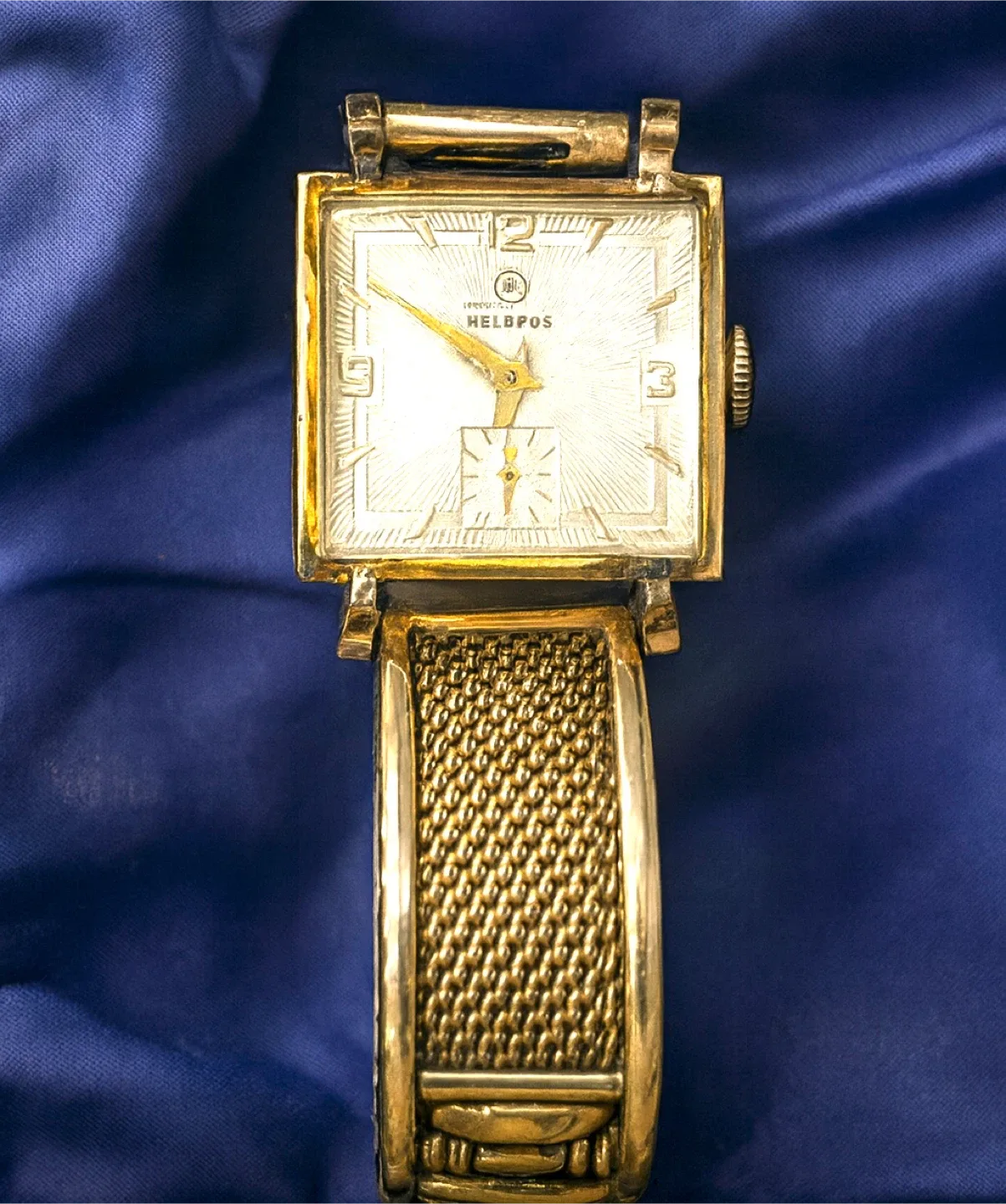 Vintage Helbros Art Deco Mechanical Watch