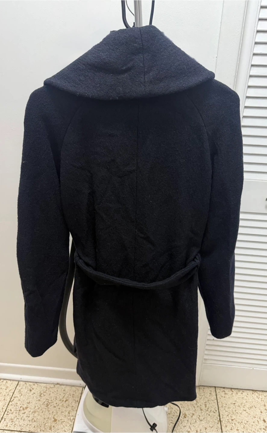 Babaton Atelier Black Wool Coat - XXS - photo 2
