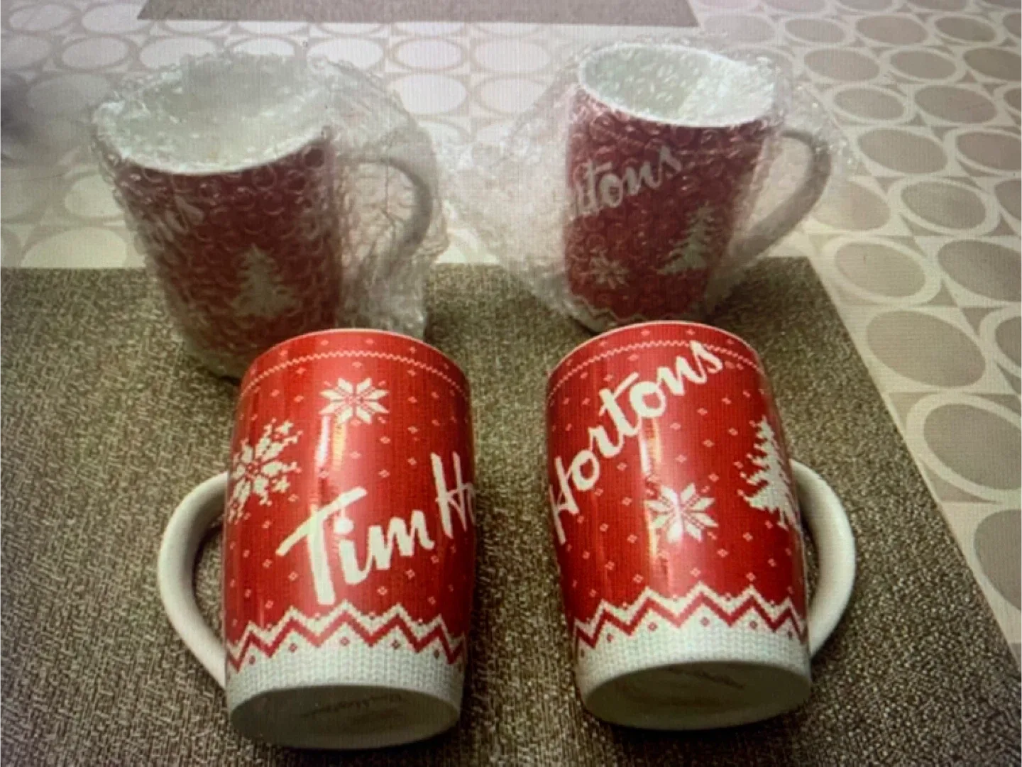 Tim Hortons Winter/Christmas Mugs - Set of 4 image indicator(3)