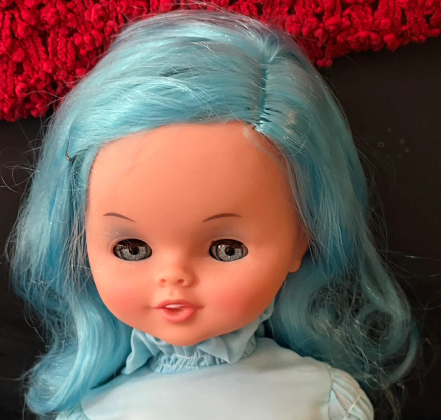 Blue-Haired Doll