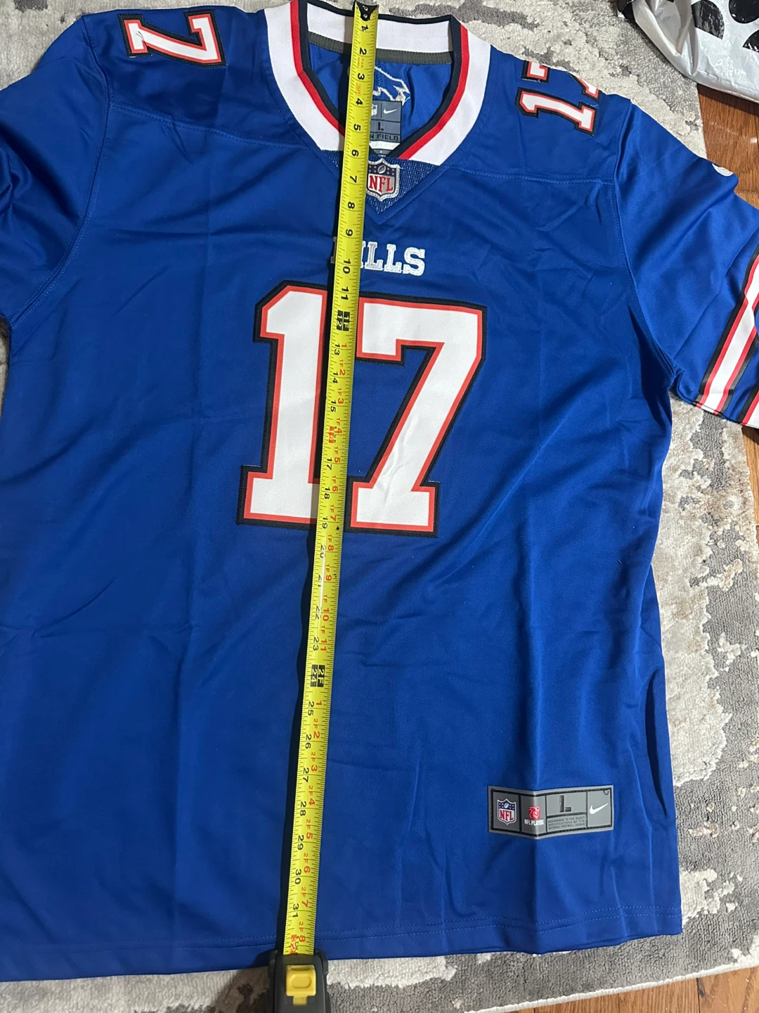 New Buffalo Bills Josh Allen #17 Jersey - Size L - photo 5