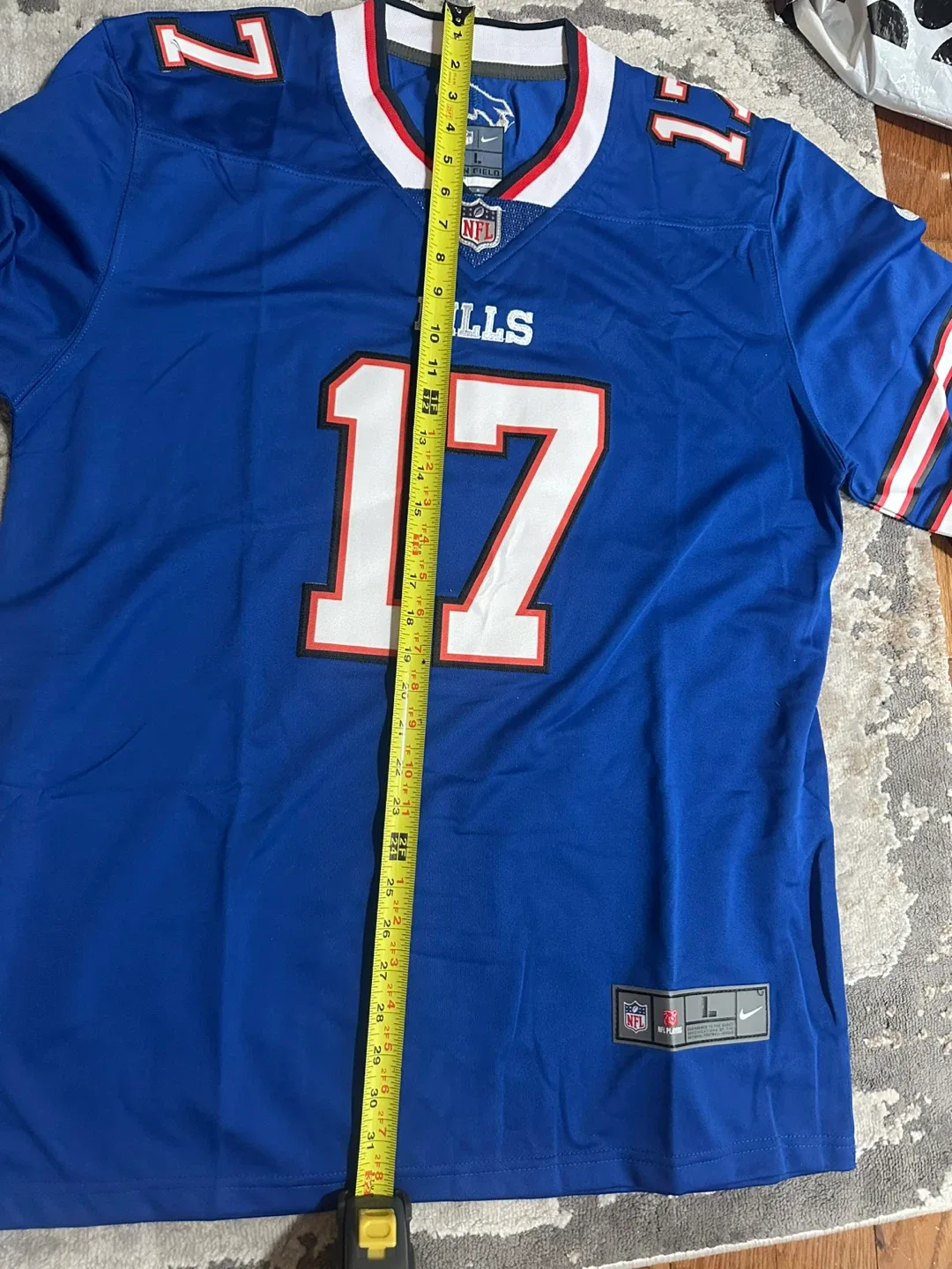 New Buffalo Bills Josh Allen #17 Jersey - Size L image indicator(5)