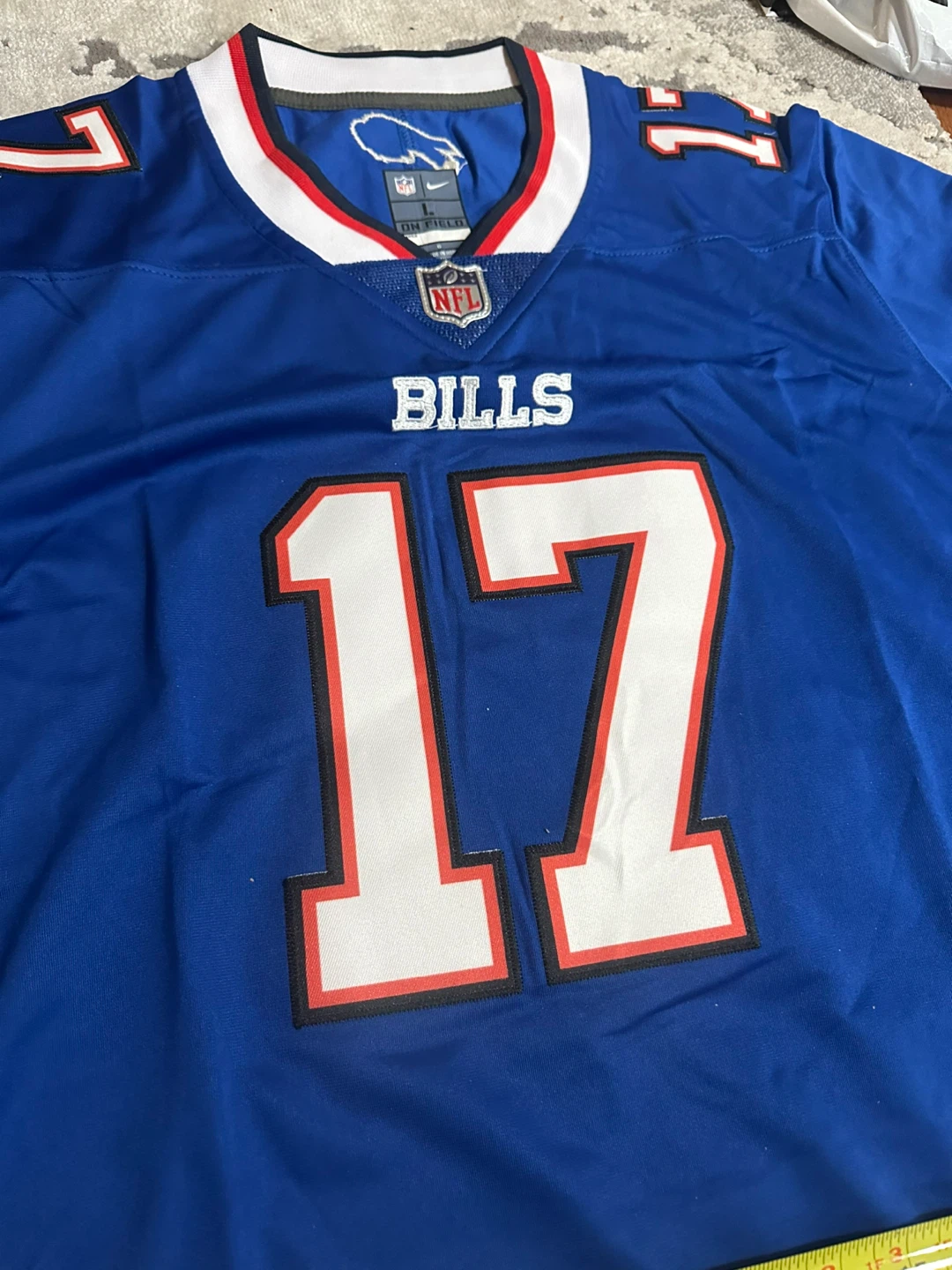 New Buffalo Bills Josh Allen #17 Jersey - Size L - photo 3