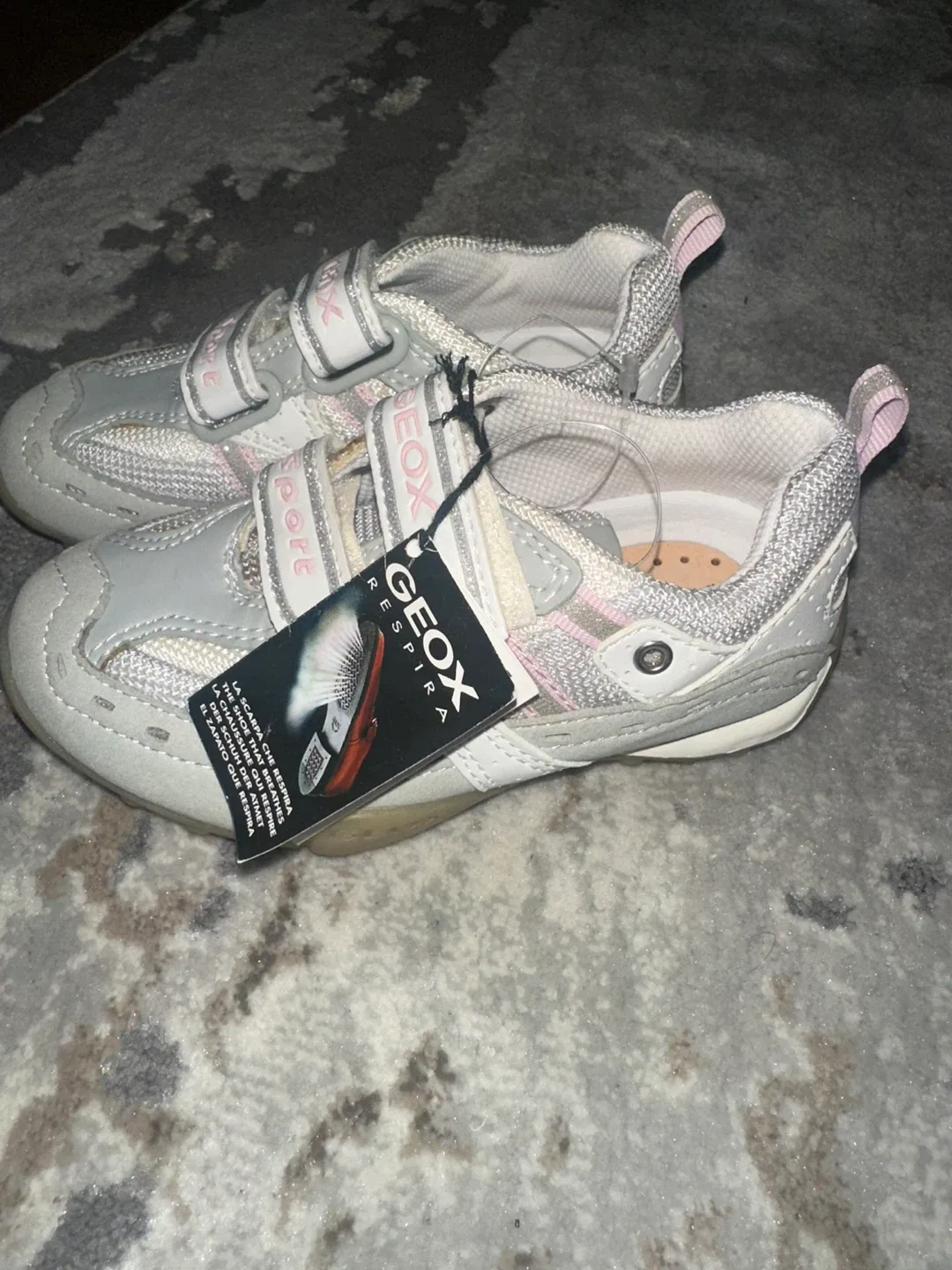 New Geox Respira Kids' Sneakers - Size 26 (Youth) image indicator(2)