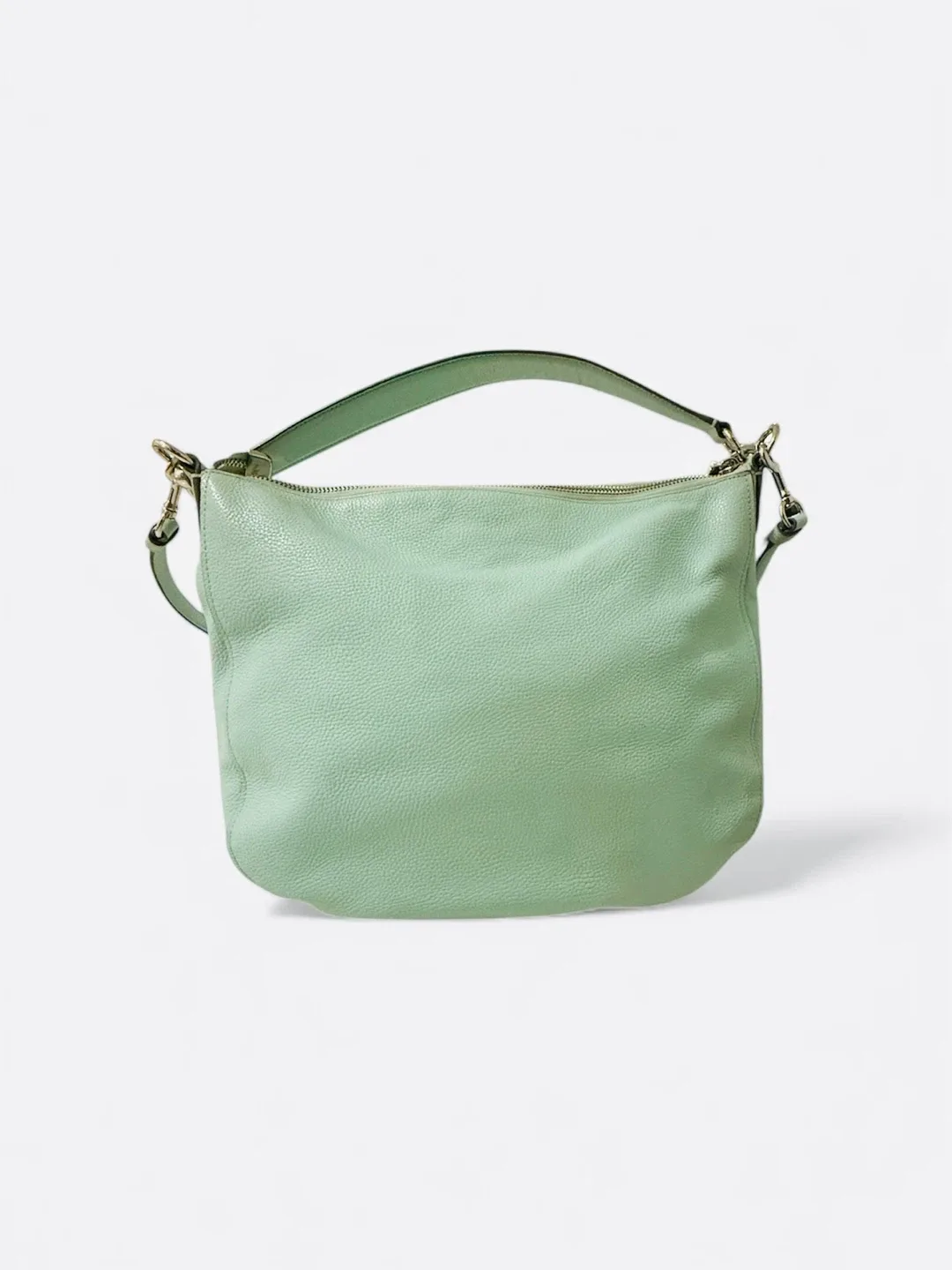 Coach Turnlock Hobo Bag – Seafoam Green Leather image indicator(4)