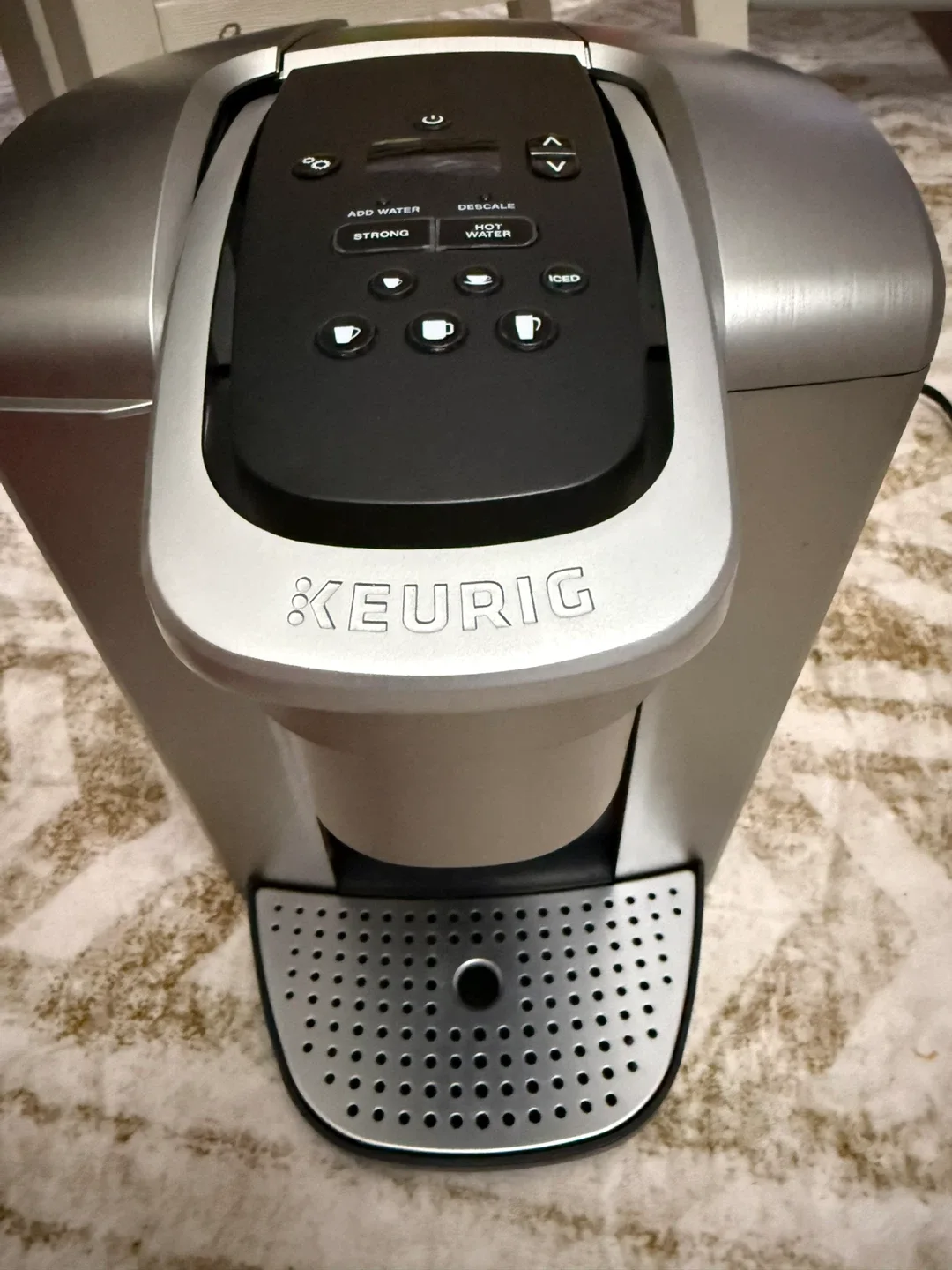 Keurig K-Elite Brushed Silver Coffee Maker