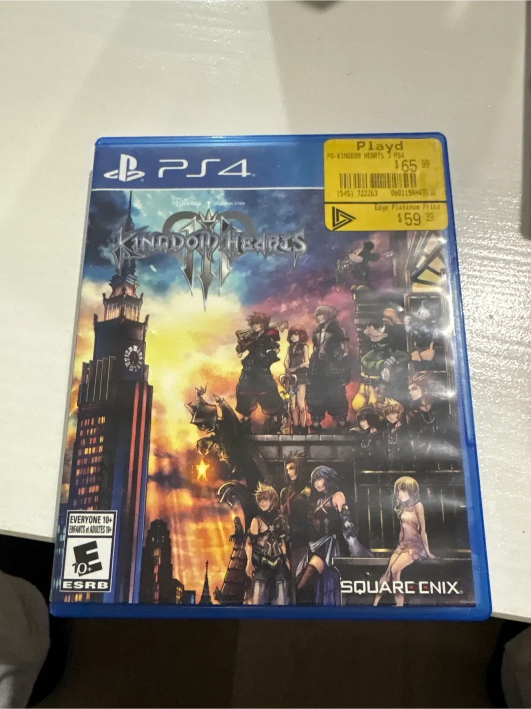 Kingdom Hearts 3 for PS4