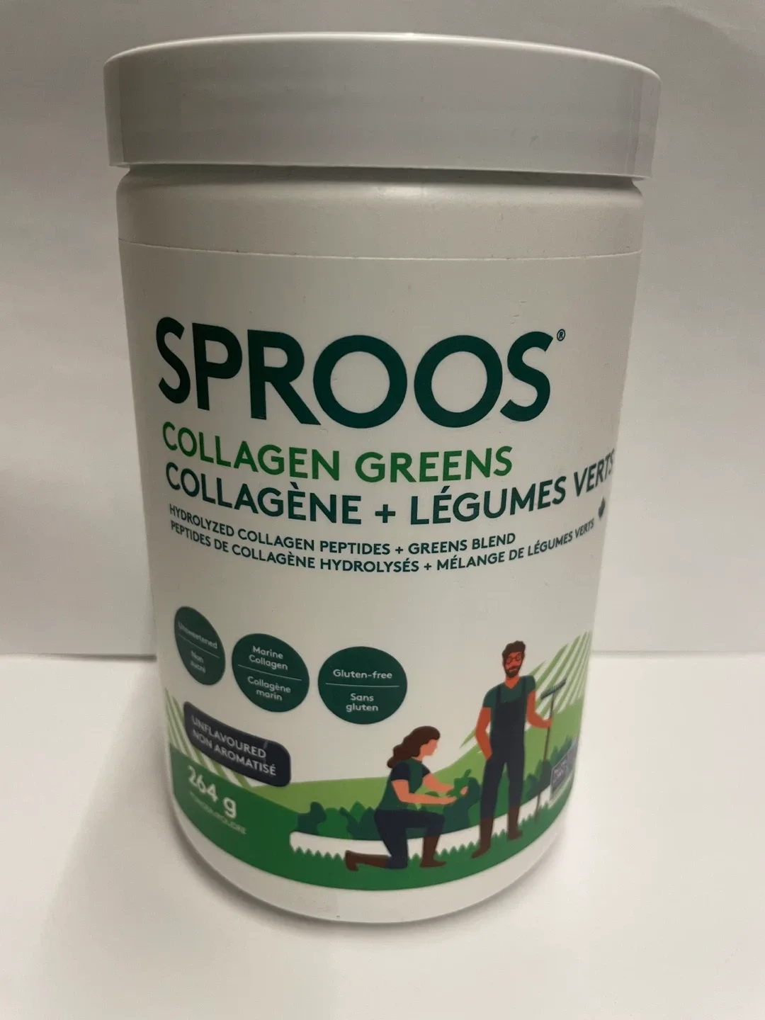 SPROOS Collagen Greens 264g