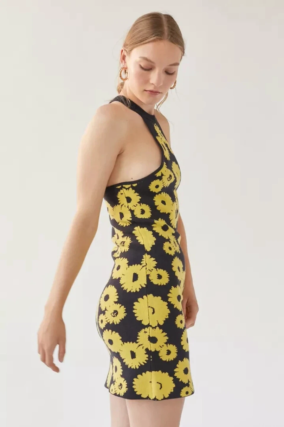 Urban Outfitters Charlie Sunflower Knit Mini  Dress - photo 2