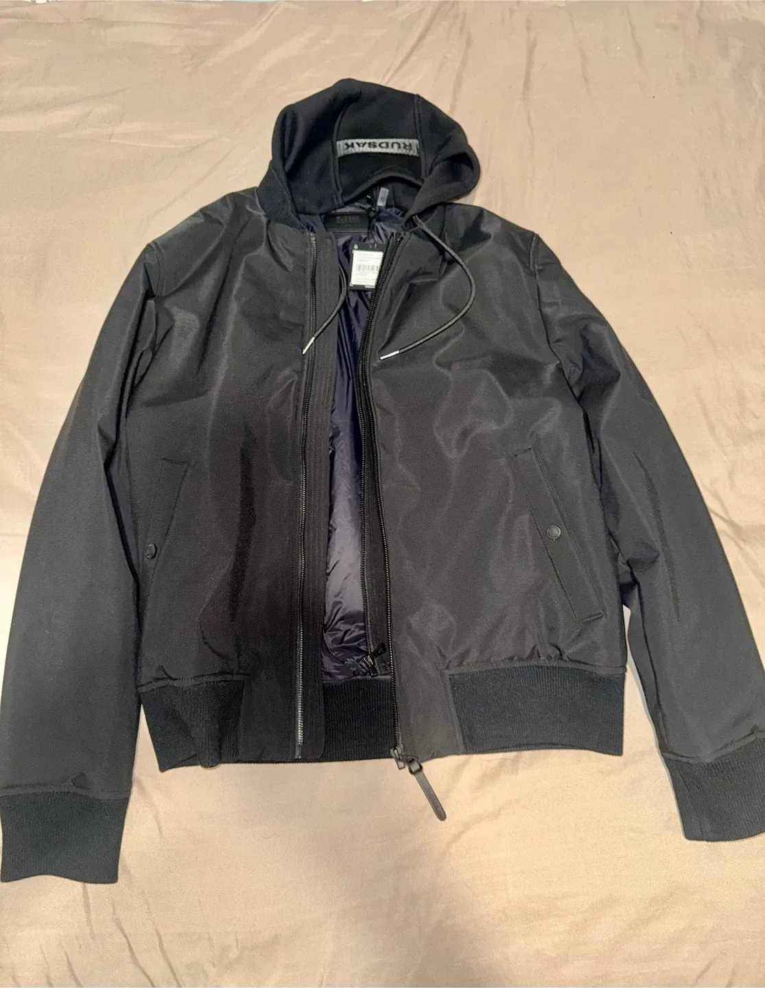 Rudsak Neven WN Black Jacket Size P/S
