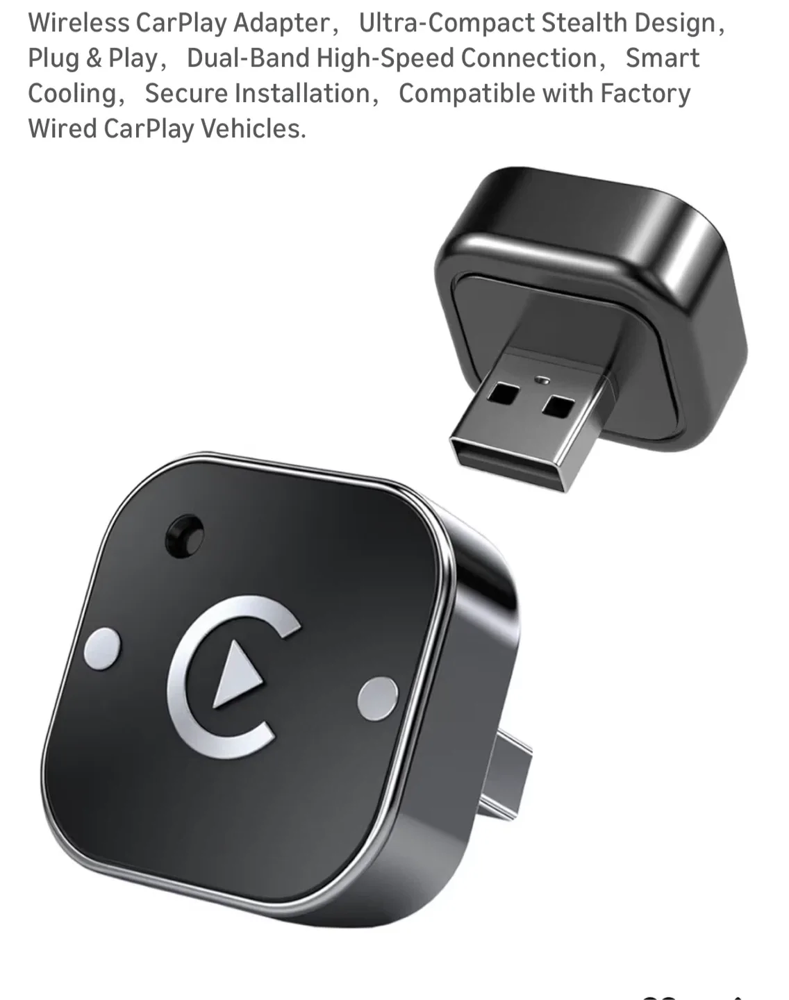 Brand New Wireless CarPlay Adapter