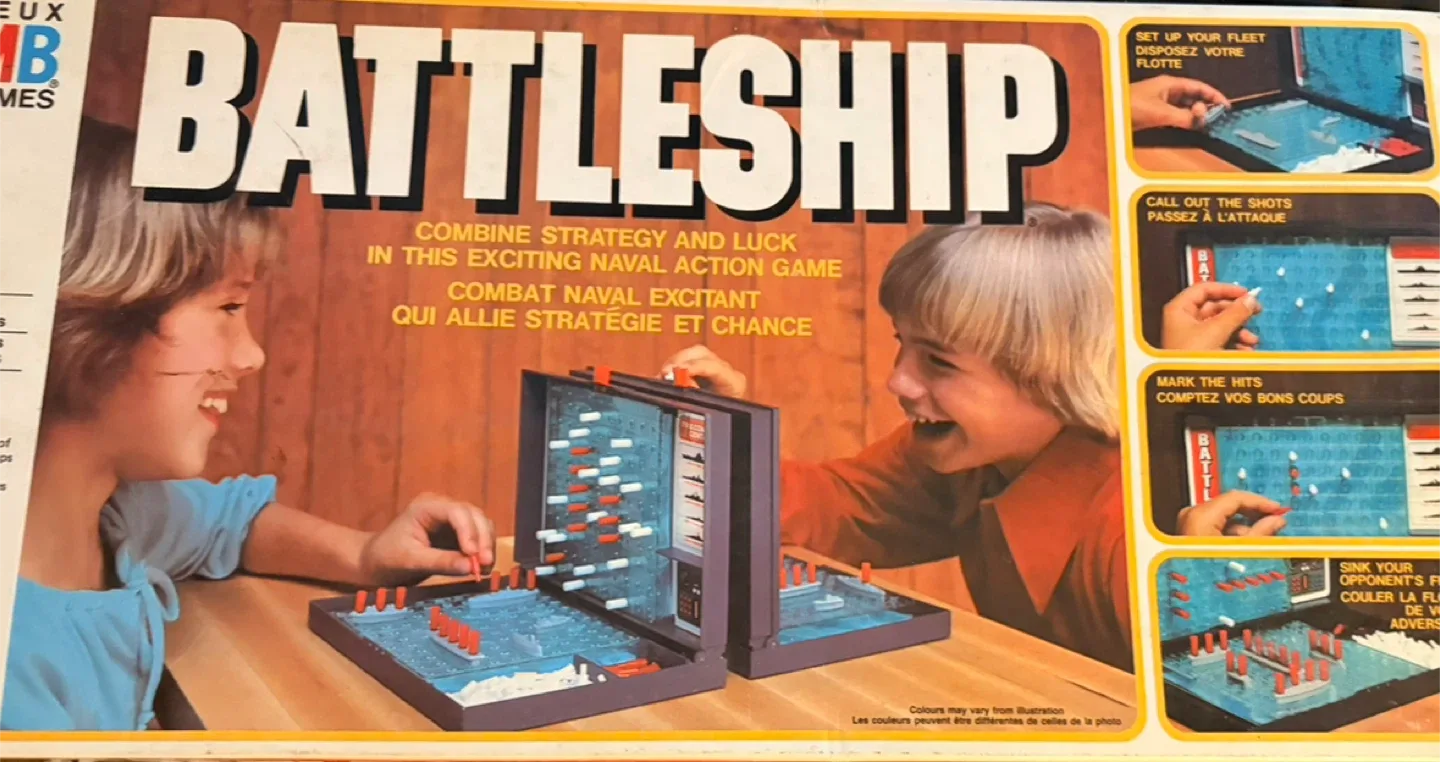 Battleship Board Game by Milton Bradley Canada