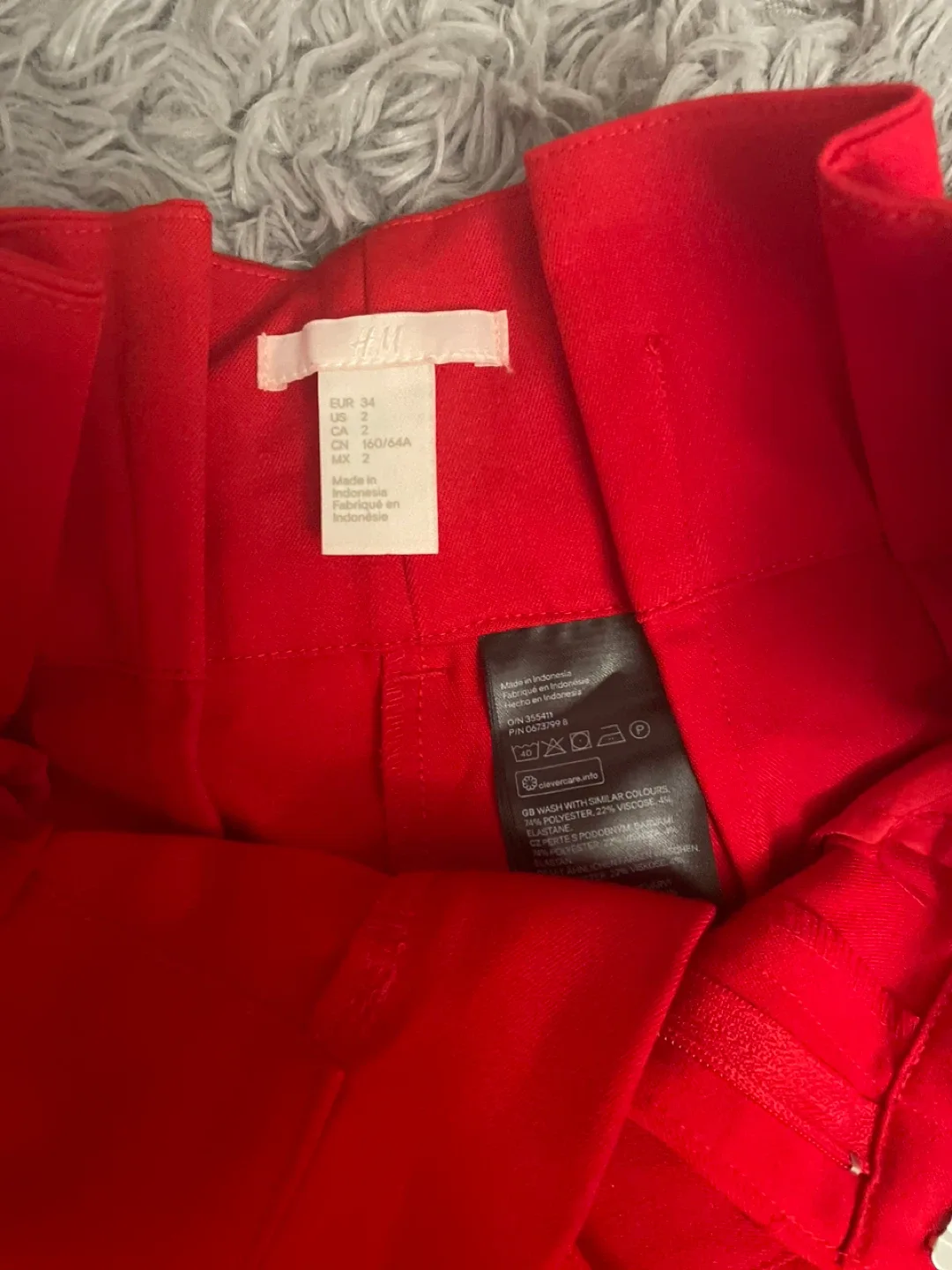 H&M Red Pants - Size 2