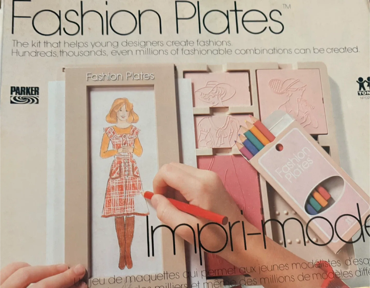 Vintage Fashion Plates Impr-Mode by Parker