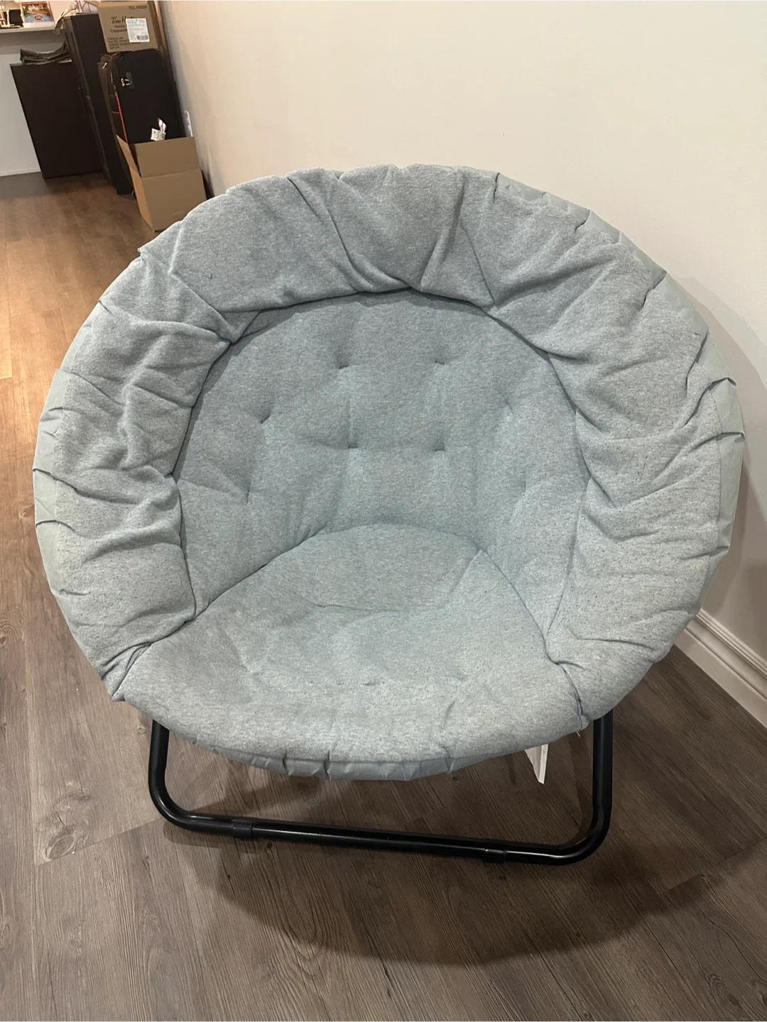 Grey Papasan Chair
