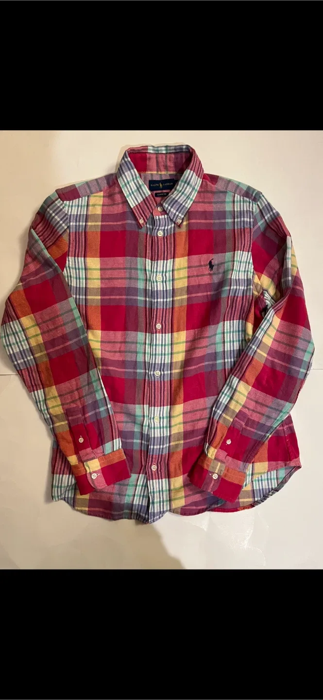 Ralph Lauren Classic Fit Plaid Shirt
