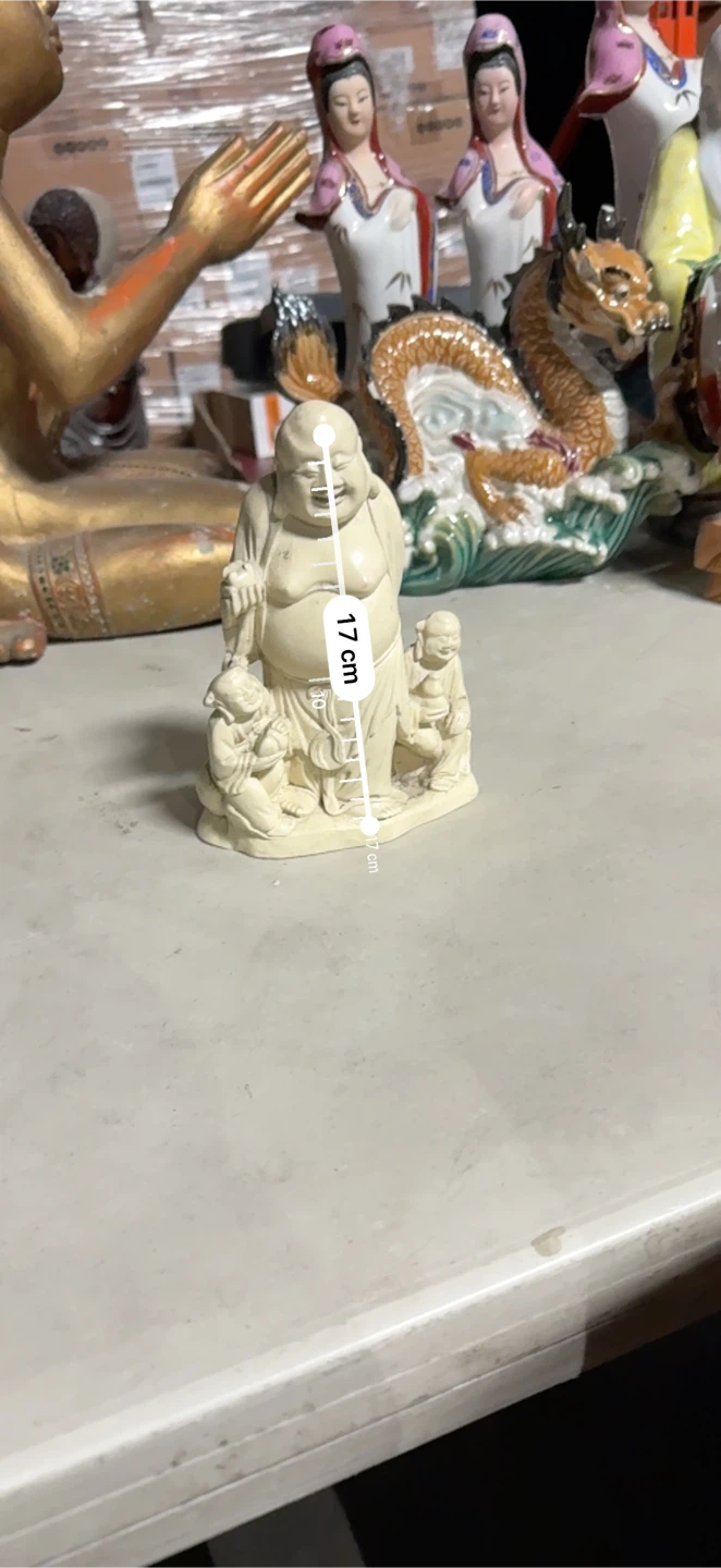 Smiling Buddha Statue - 17cm - photo 2