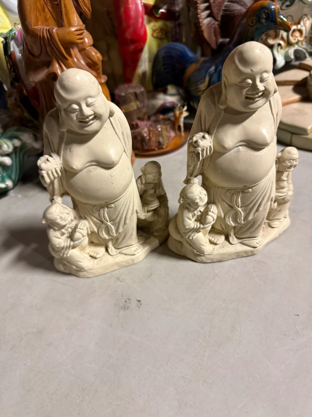 Smiling Buddha Statue - 17cm - photo 4