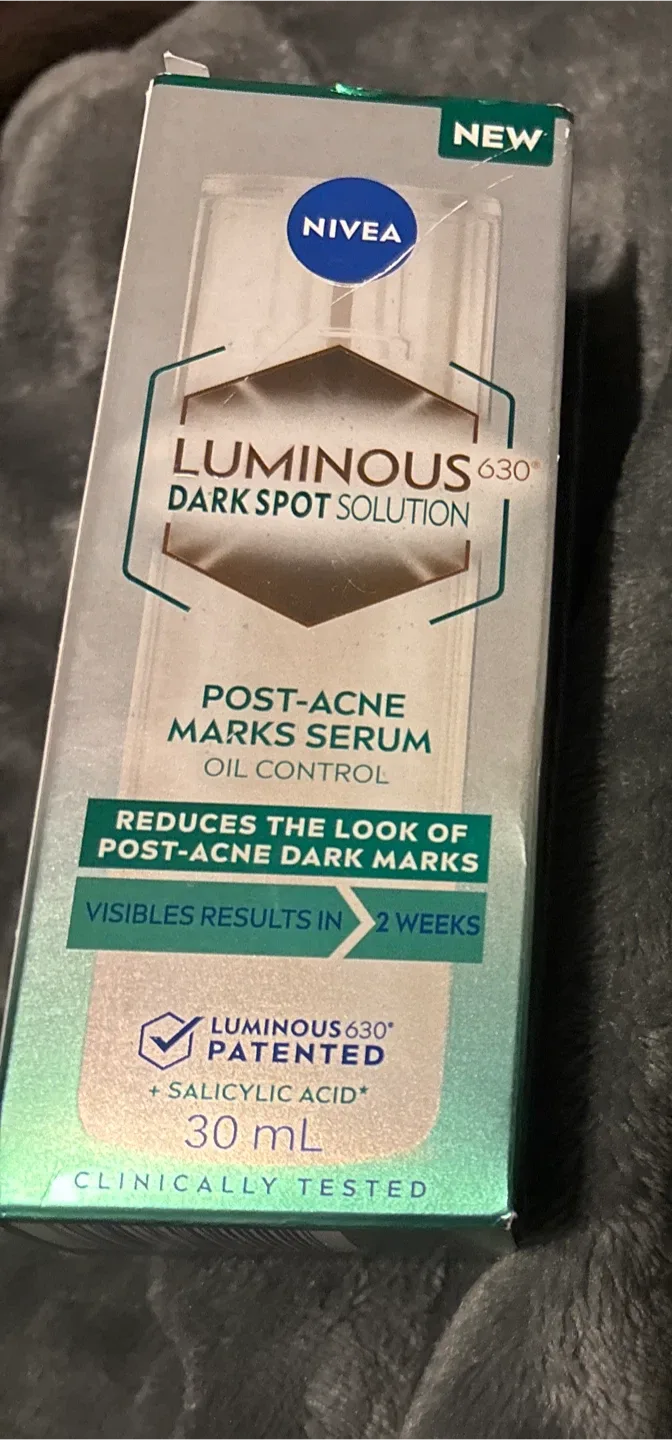 New Nivea Luminous 630 Dark Spot Serum