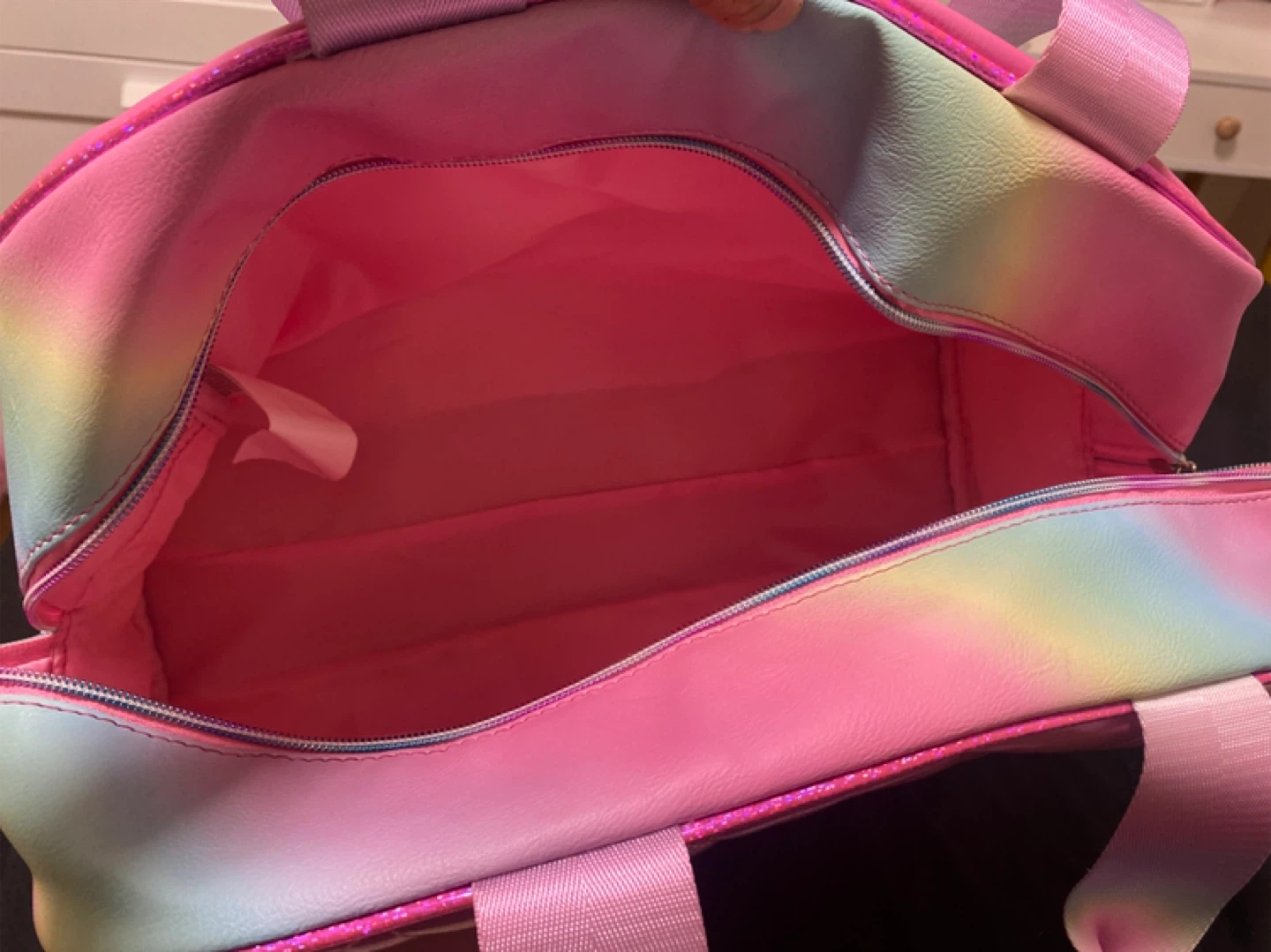 Pink Quilted Sleepover Bag - photo 2