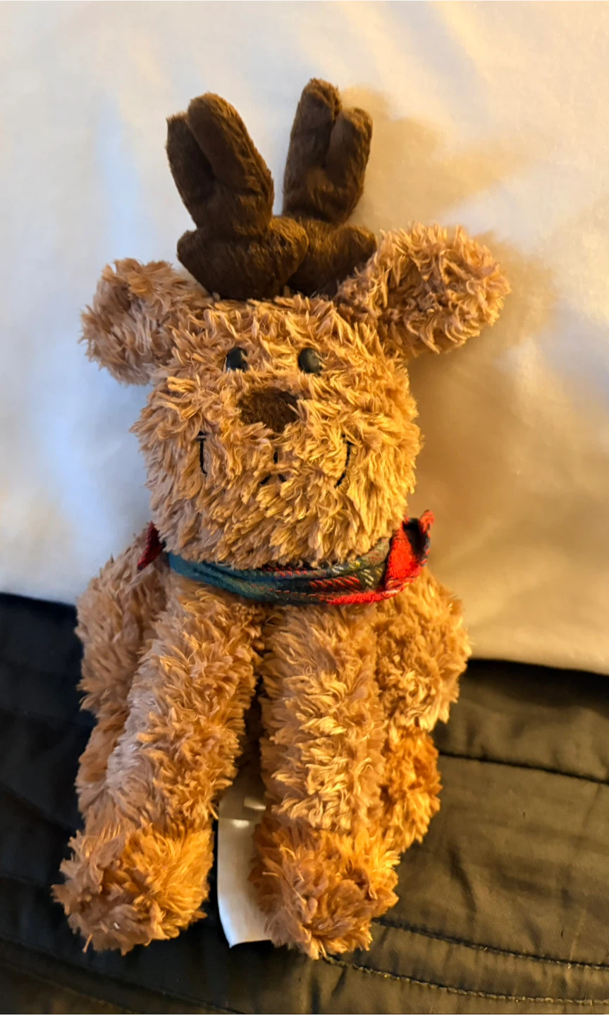 Adorable Plush Reindeer Toy