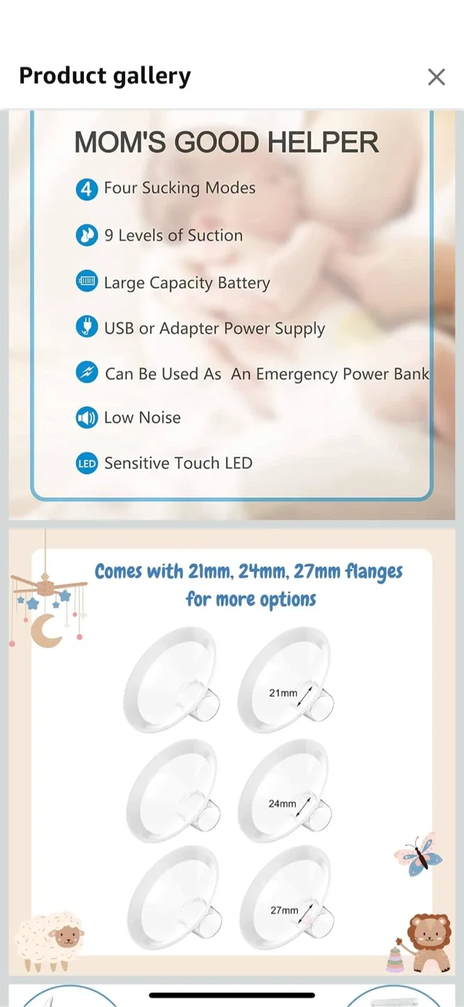 Realebaby Double Electric Breast Pump image indicator(3)
