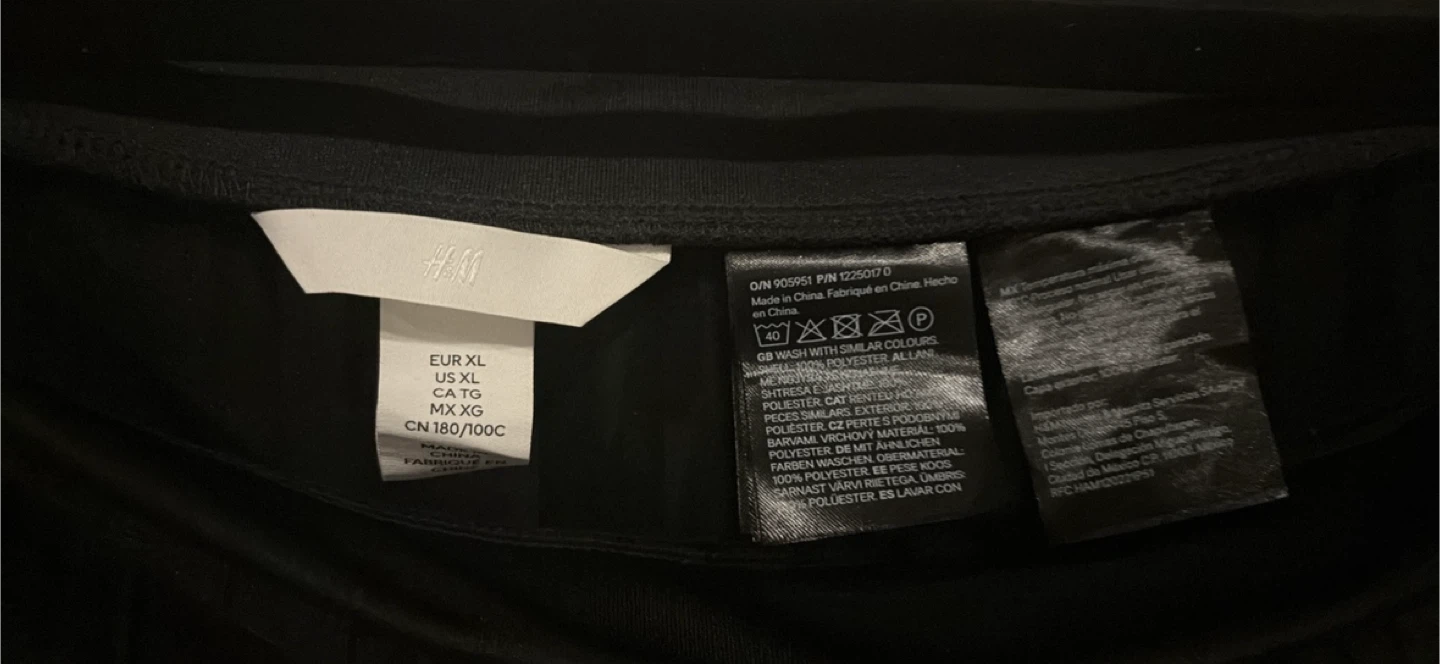 H&M Black Top - Size XL - photo 5