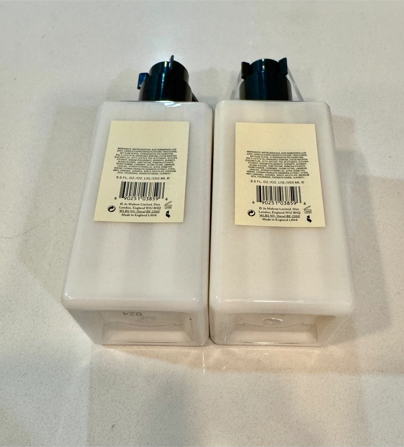 2 Bottles Set_Jo Malone Lime Basil & Mandarin Body & Hand Lotion - photo 3