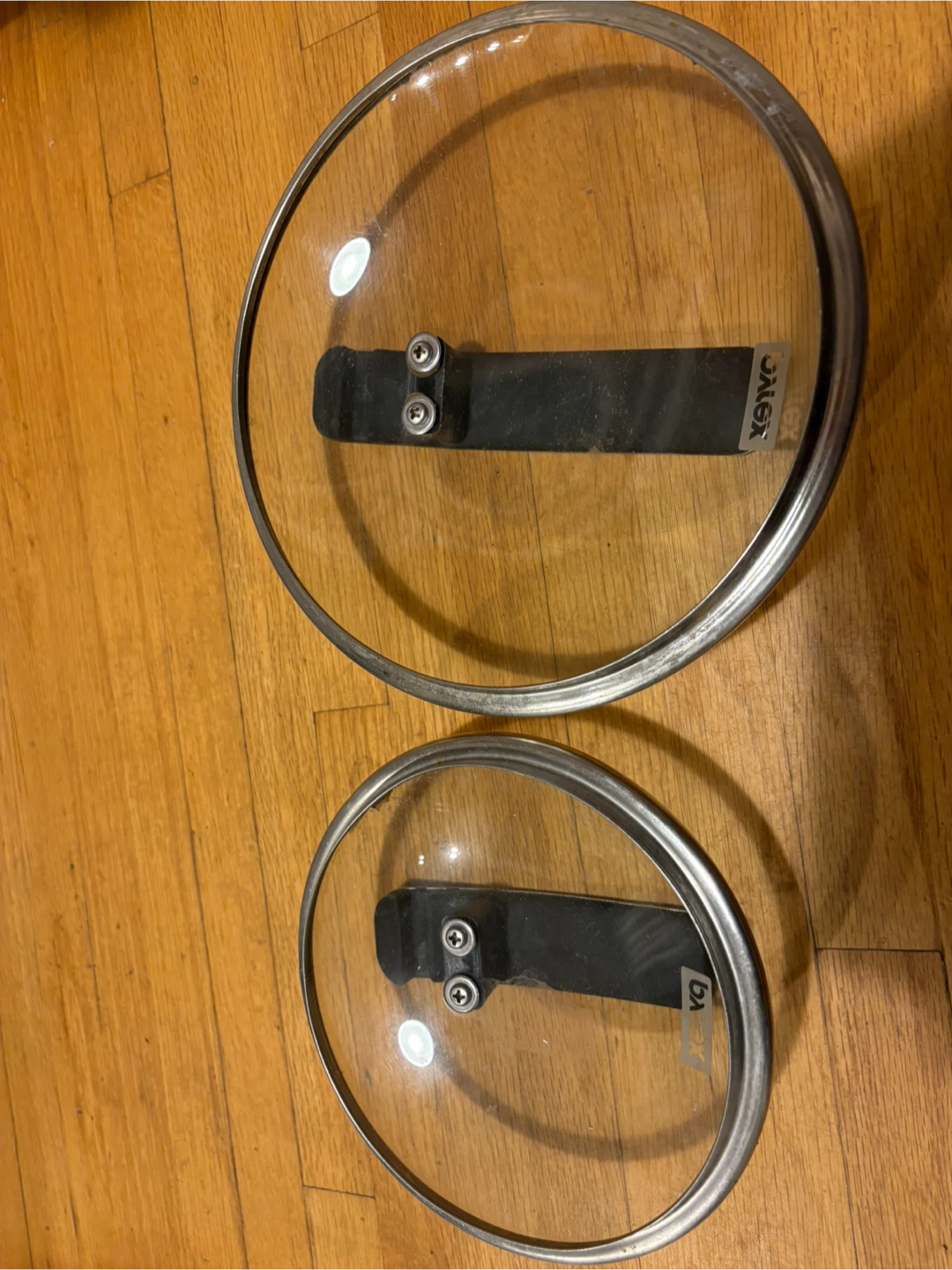 Pyrex Glass Pot Lid - 7.5" and 5.8" - photo 2