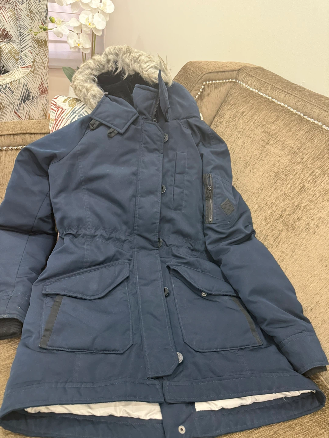 Hollister Blue Winter Parka - photo 2