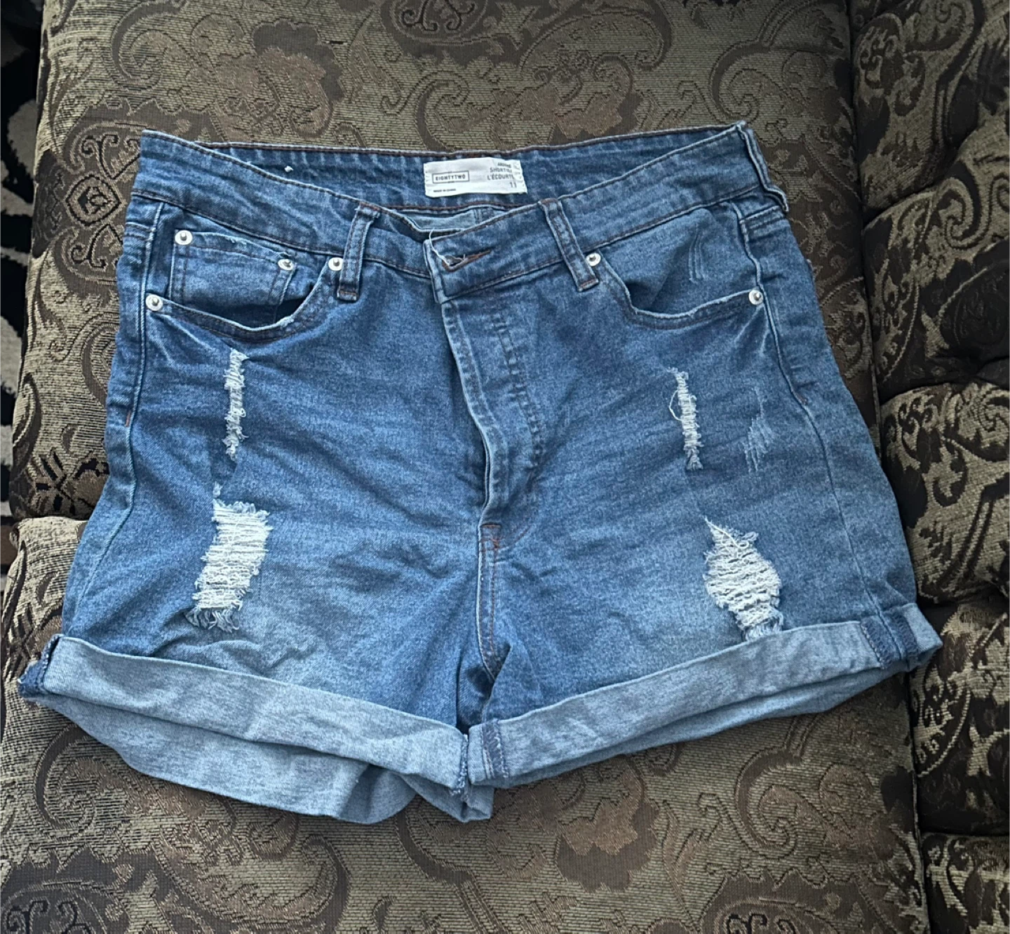 Ardene Denim Shorts - Size 11 - photo 3