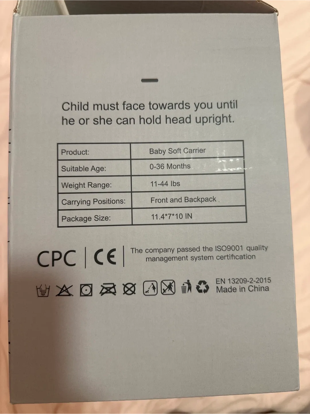 Little Aura Baby Soft Carrier (0-36 Months) image indicator(2)