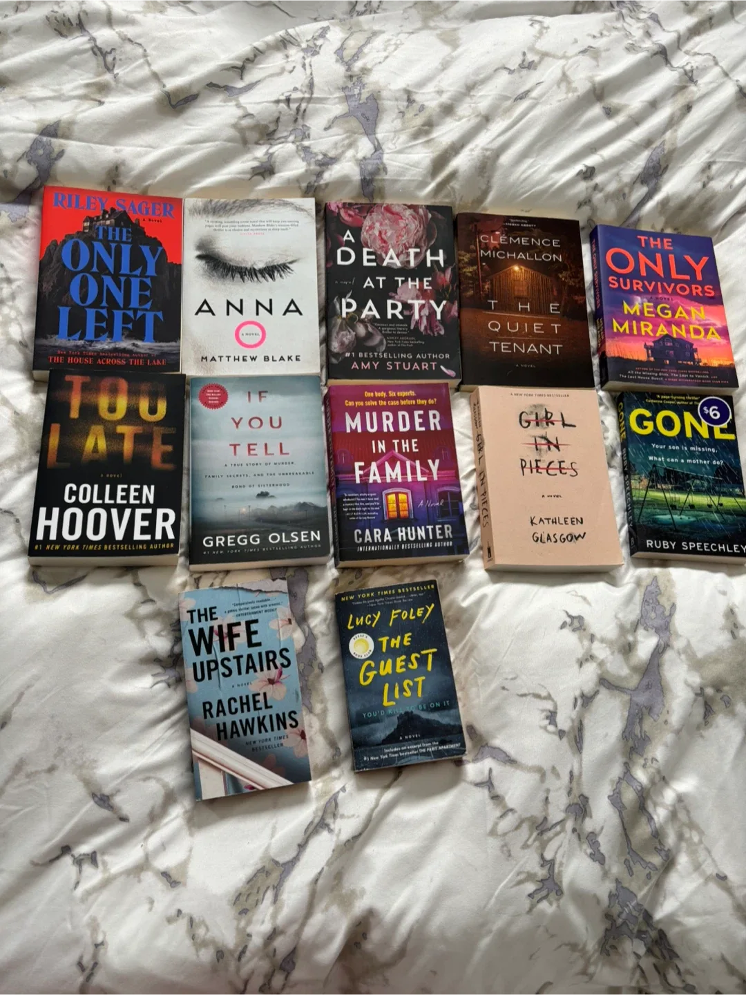 Lot of 11 Paperback Thriller Novels