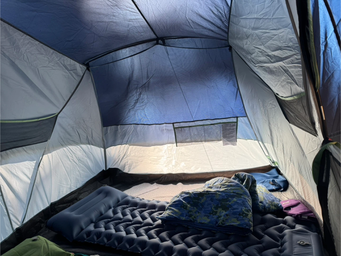 Selling an 8-person Coleman tent and 3 camping chairs - photo 3