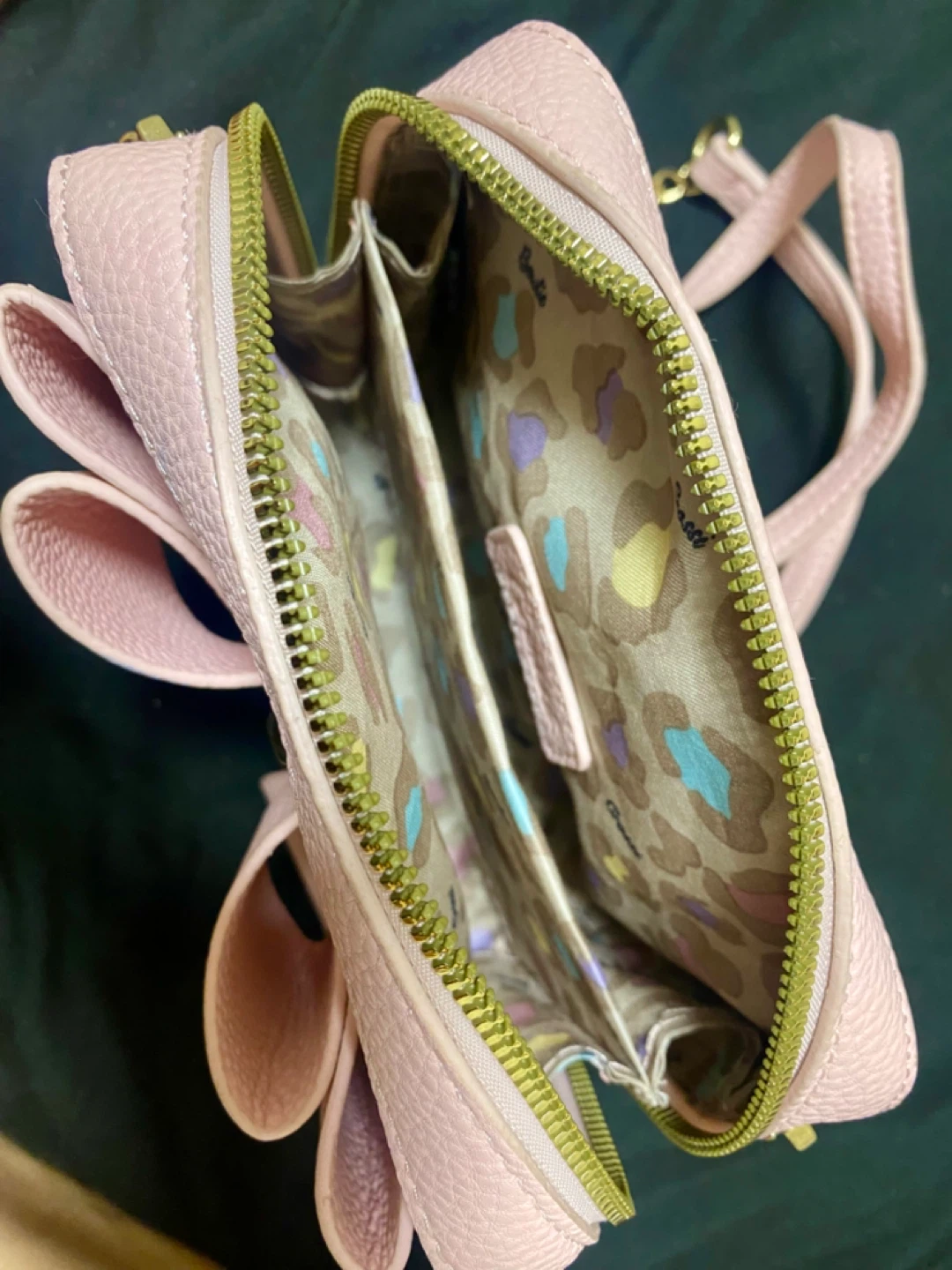 Crossi Pink Bow Crossbody Bag - photo 3