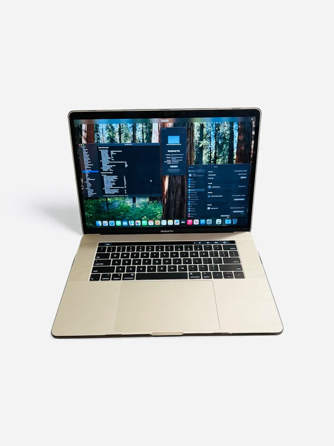 Apple MacBook Pro 15 inch (2019, Model A1990)  – With Charger