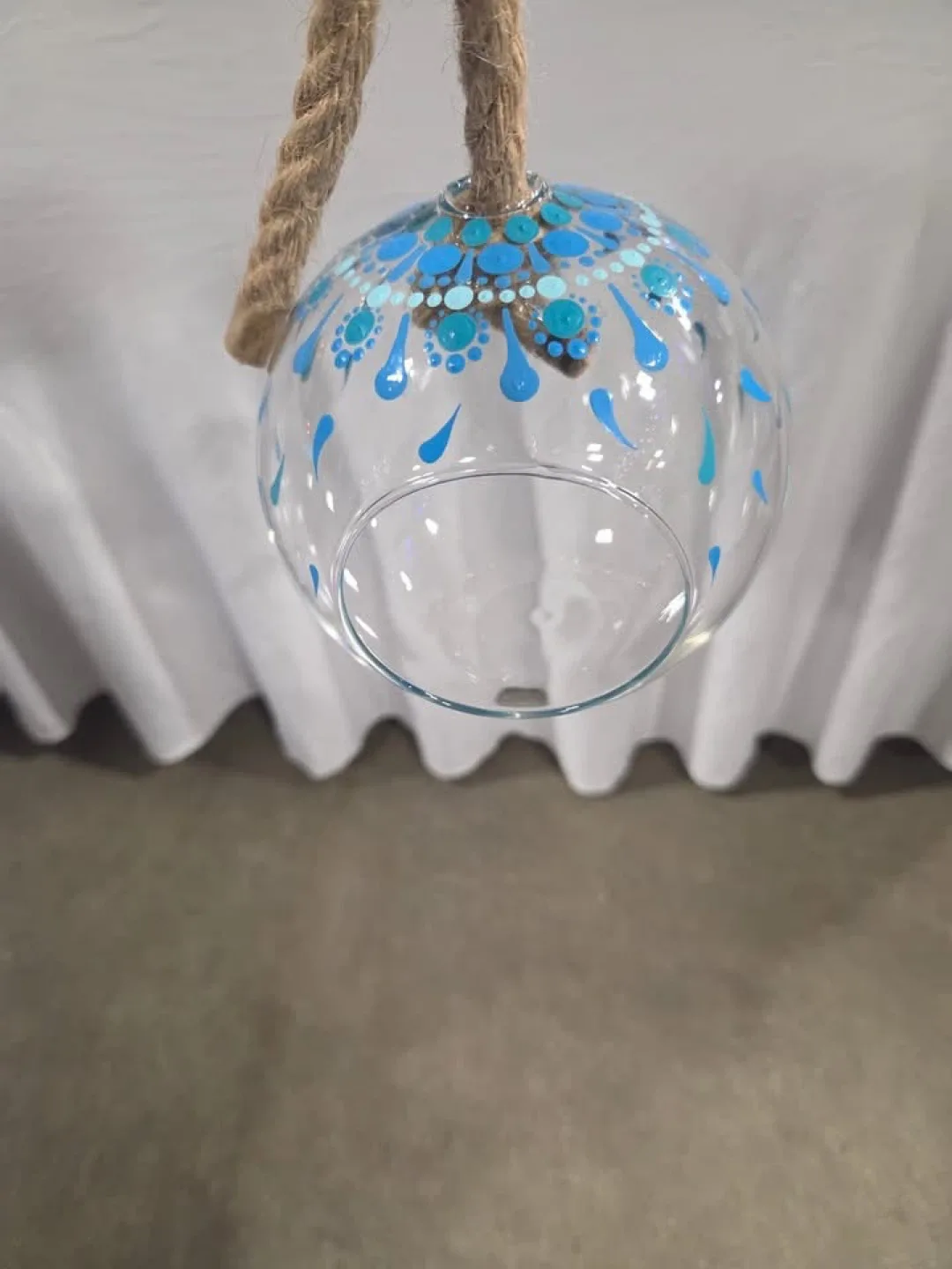 Hand Painted Glass Air Plant Holders image indicator(3)