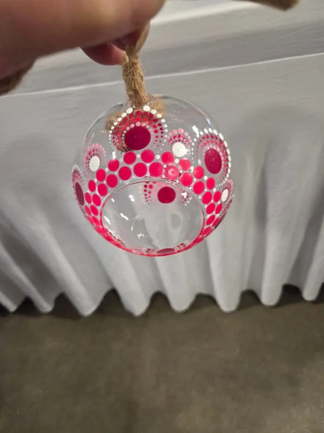 Hand Painted Glass Air Plant Holders image indicator(2)