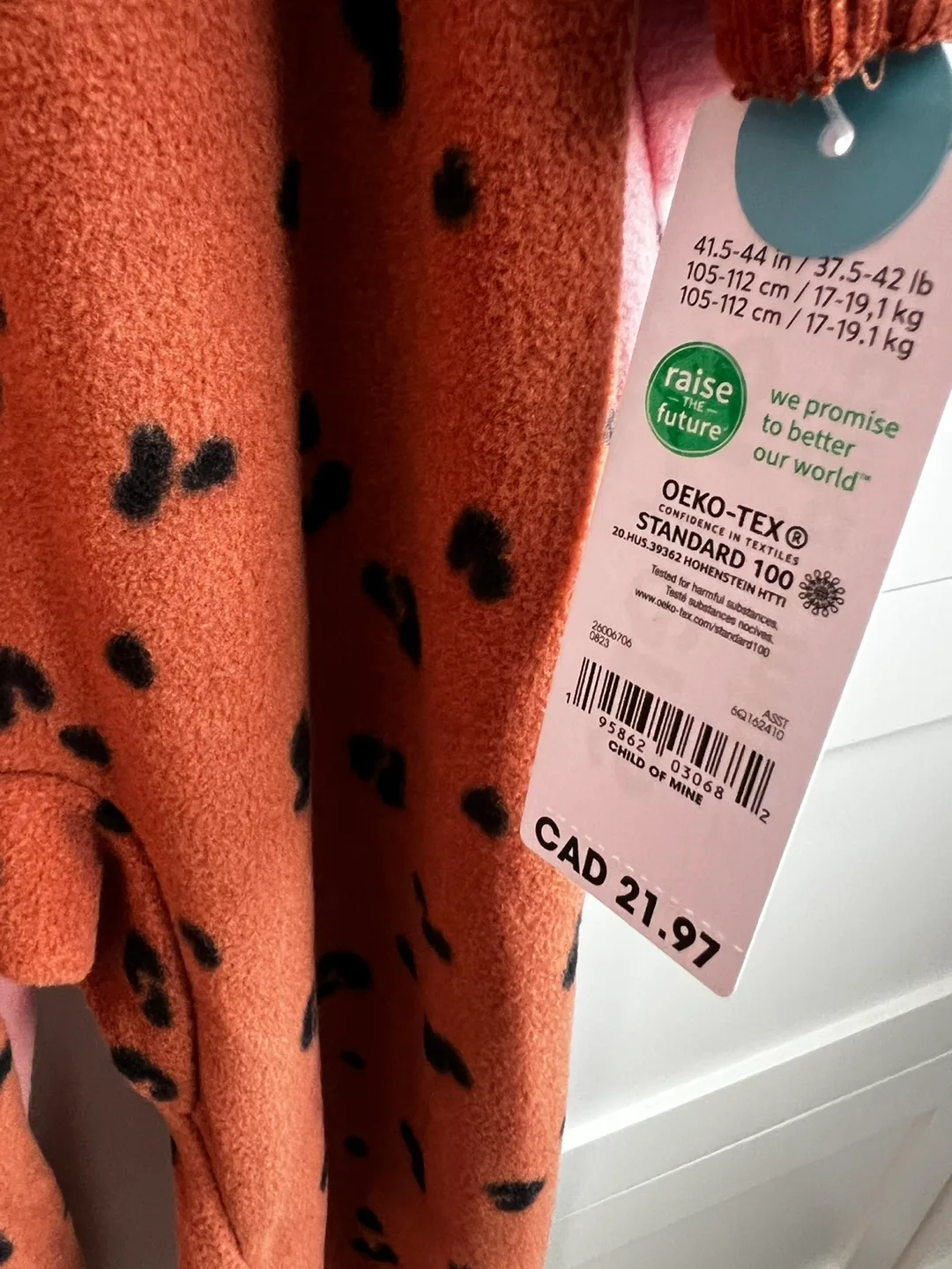 Carter's Size 5T Footed Pajama set( includes both) image indicator(3)