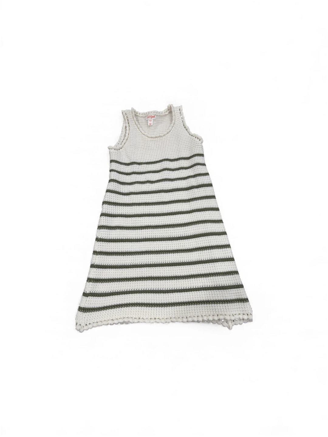 Cat & Jack Girls' Striped Dress - Size M (8) - photo 2