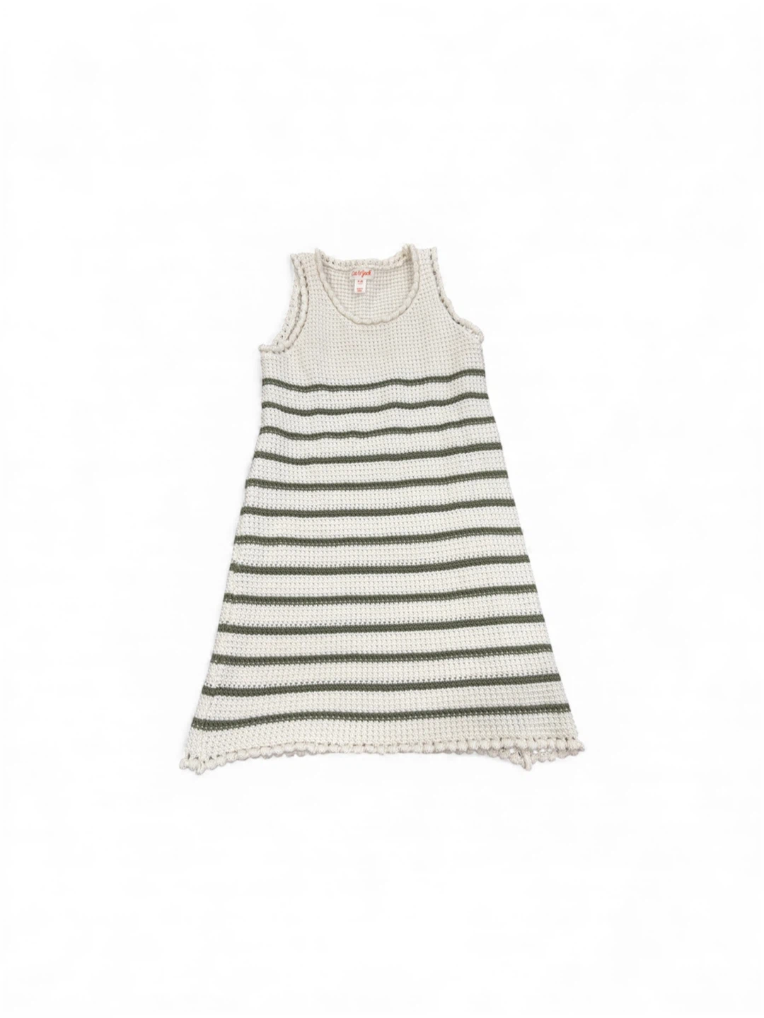Cat & Jack Girls' Striped Dress - Size M (8)