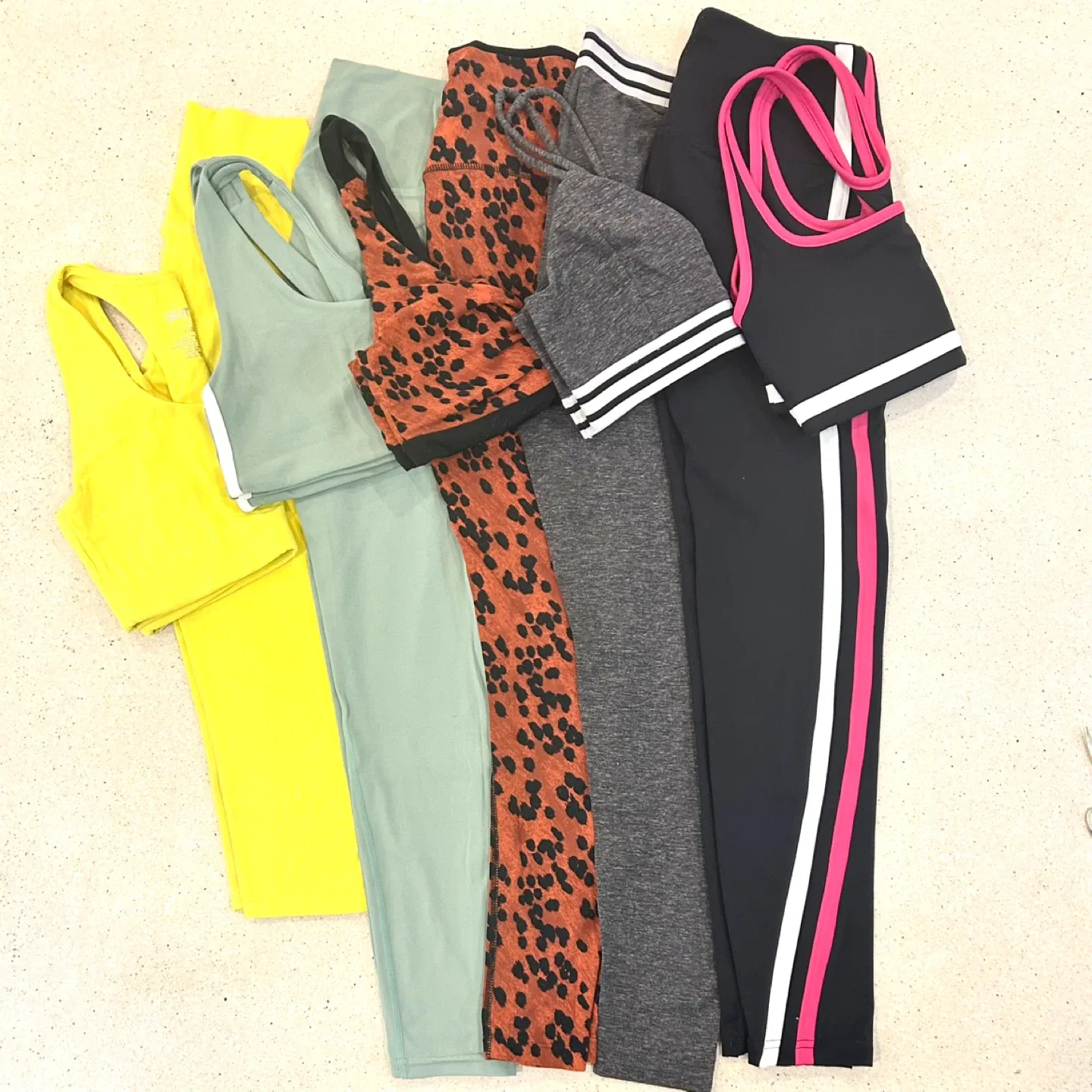 Splits59 Lot of 5 Matching Sets: 10 Piece Pilates Wear image indicator(2)