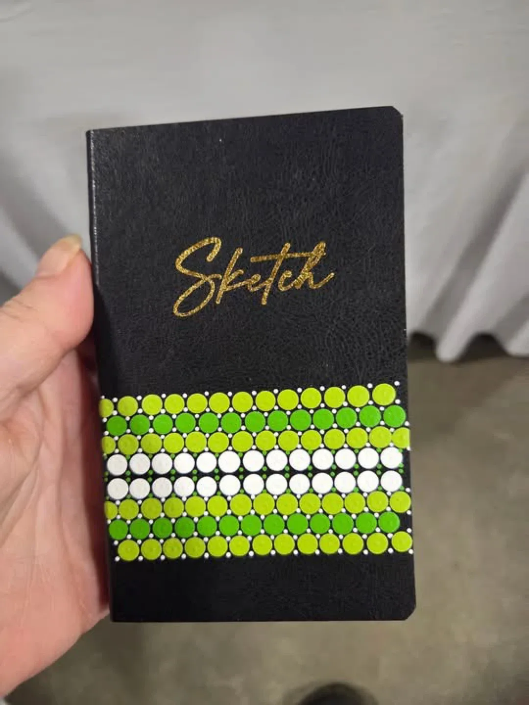 Hand Painted Mini Sketch Book