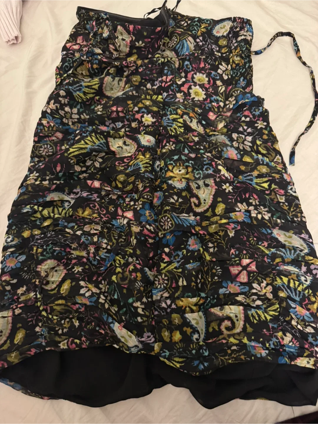 Zara Floral Print Dress halter