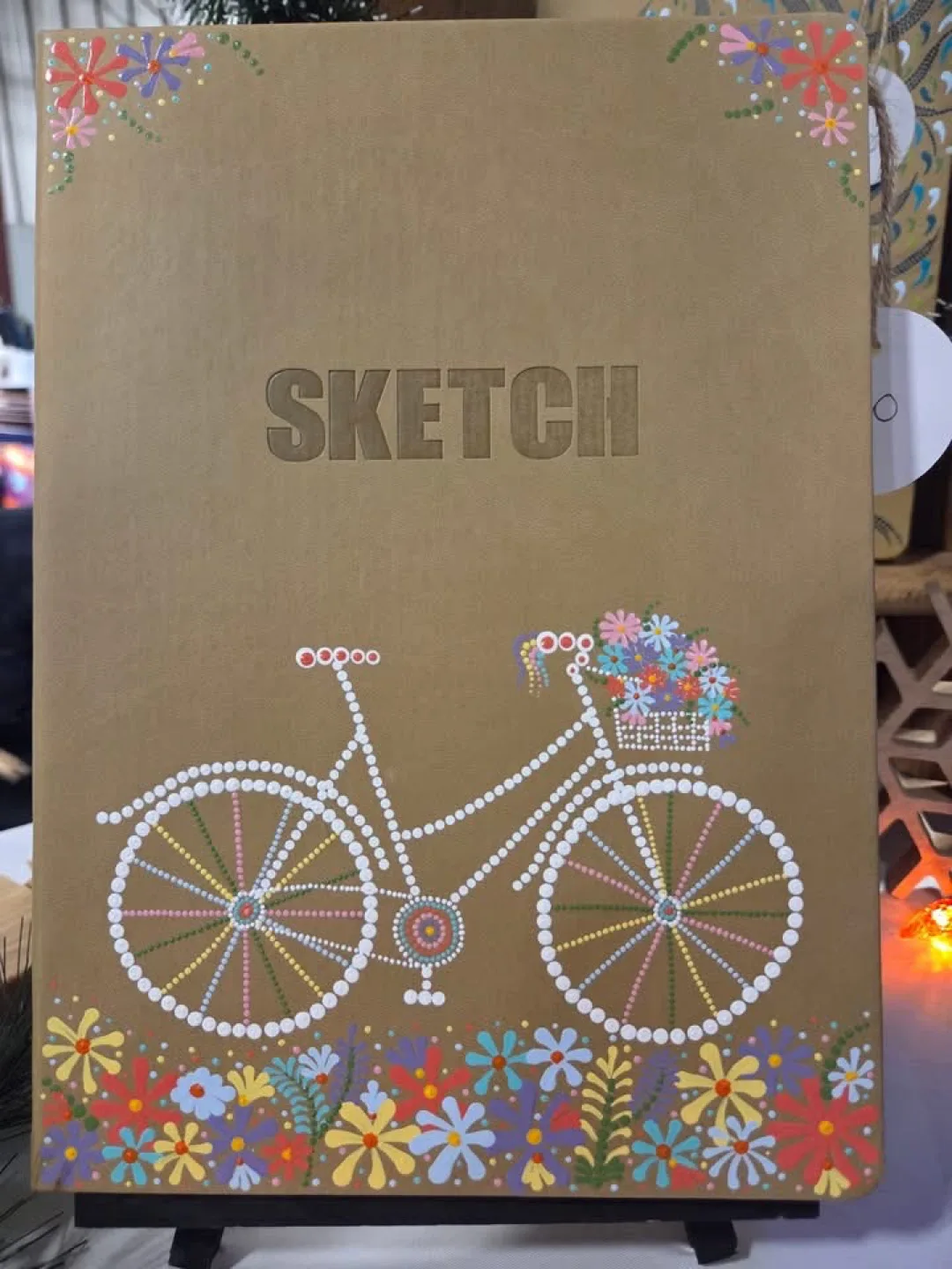 Hand painted Sketchbook