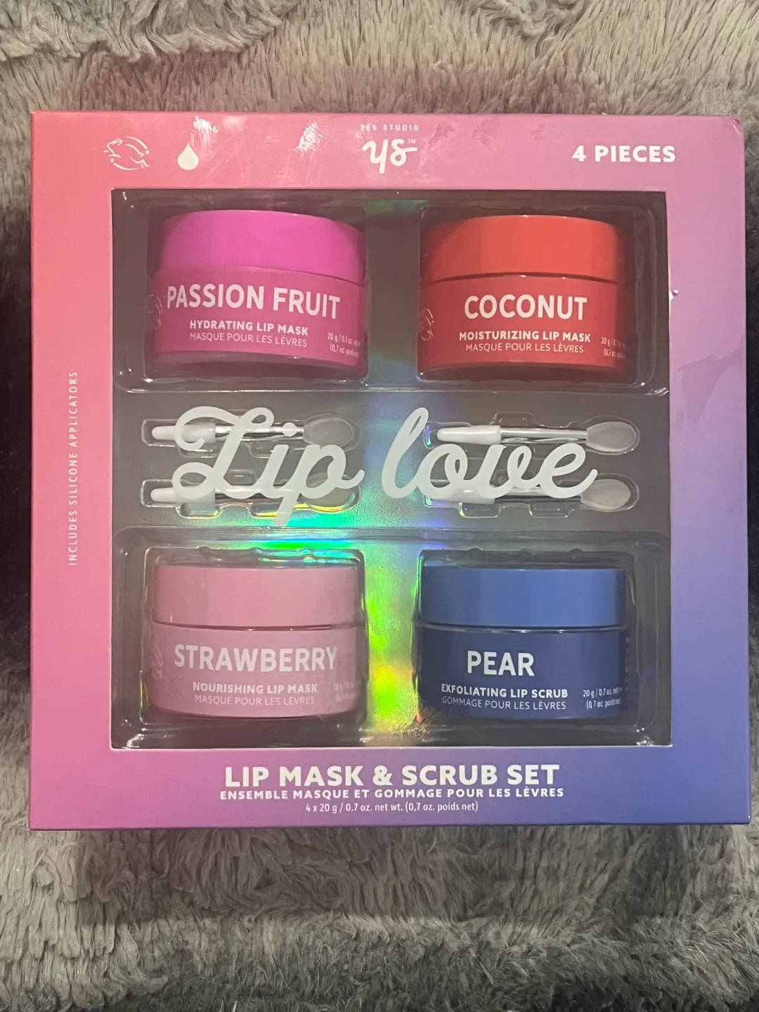 YS Studio Lip Mask & Scrub Set - 4 Treatments