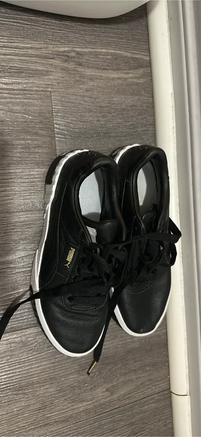 Puma Women's Cali Dream Leather Sneakers - Black