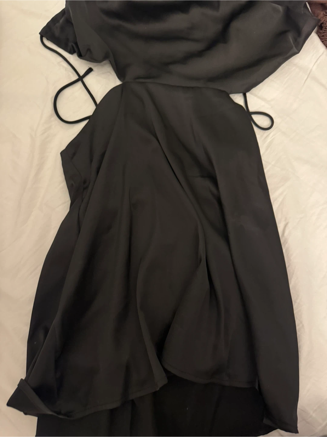 Black Dress satin - photo 3